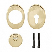 Картинка Броненакладка MOTTURA на цилиндр 94 KIT 1101/P (set: 94.11625 + 94.505 + 95.304 + 95.308+99.293/90), золото